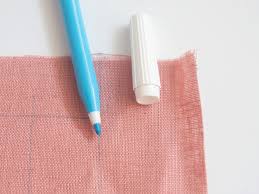 Now i will admit i have a few faint blue marks where the water soluble blue marker didn't come out on the breaking up quilt. Best Water Soluble Fabric Markers For Disappearing Ink Artnews Com