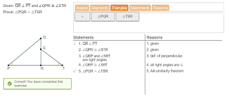 Triangle similarity with proofs *homework: Proving Triangles Similar Brainly Com