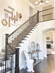 Your stairs are probably the last place you think about in your house to decorate. Wall Smartness Inspiration Stair Wall Decor Also Decorating Staircase Top 25 Ideas Decorati Decorating Stairway Walls Stairway Decorating Staircase Wall Decor
