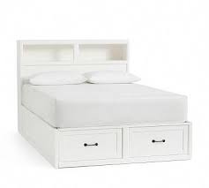 Lowest price of the summer season! Stratton Storage Headboard Storage Bed With Drawers Full Queen Pure White Beds Storage Bed Headboards For Beds Platform Bed With Drawers