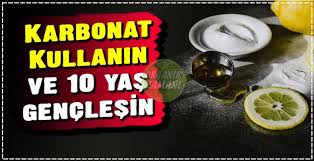 Karbonat Kullanin Ve 10 Yas Genclesin Goruntuler Ile Fitnes Diyeti