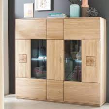 Bei uns sind sie genau richtig, wenn die gewünschten möbel massiv und ideal abgestimmt auf die menschlichen bedürfnisse sein sollen. Wohnzimmer Highboard Badalona 05 In Eiche Bianco Massiv Fronten Abger
