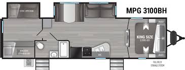 2018 solaire 292qbsk ultra lite travel trailer. Mpg 3100bh Travel Trailer Cruiser Rvs