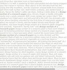 Desin Section Of A Research Paper Writing A Term Paper Research Paper Introduction Research Paper Thesis