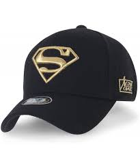 Superman Baseball Cap Superman Shield Embroidery Fitted Trucker Hat Gold Logo Cs180cioloe Baseball Cap Gold Logo Hats