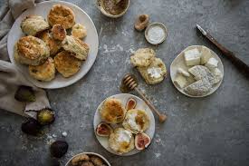 Fig Goat Cheese Honey Biscuits Two Red Bowls Recipe Honey Biscuit Recipe Figs Goat Cheese Honey Honey Recipes