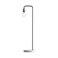 360 lighting modern floor lamp adjustable gooseneck arm white metal for living room reading bedroom office. Marmo Floor Lamp Kmartnz