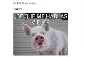 Tolima ahora buscará el título frente a millonarios. Junior Vs Tolima Los Mejores Memes En La Liga Aguila Curiosidades De Futbol Futbolred