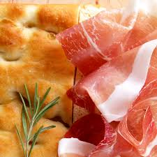 Happiness Is A Piece Of Italian Focaccia With Some Ferrarini Parma Ham Parmaham Prosciuttoparma Ham Parma Prosciuttoparma Italian Recipes Ham Parma Ham