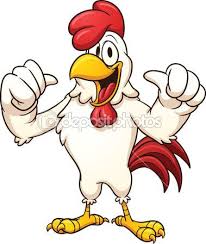 Cartoon Rooster Cartoon Rooster Cartoon Illustration Cartoon Chicken