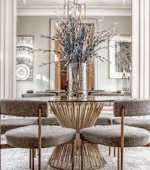 Rana Elshaer On Instagram My All Time Favorite Is Mixing Gold And Silver Tones Beautiful Dining Area Via Beautiful Lubna Decor Home Decor Gold Dining Room