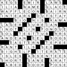 Here you may find all the daily la times crossword answers and solutions for each of the crossword clues. La Times Crossword 11 Dec 20 Friday Laxcrossword Com