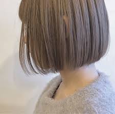 シアカラー ミルクティーベージュ オイルのみのスタイリング ヘアスタイリング 髪色 ベージュ 髪 色