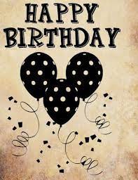 Happy Birthday Words Png Clip Art Party Balloons Digital Image Download Text Collage For Cards I Verjaardag Woorden Kaart Ideeen Verjaardag Verjaardagskaarten