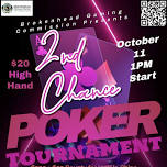 2ND CHANCE POKER TOURNAMENT