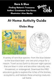 Rare And Blue Finding Nature S Treasures Guides By Deb Teacher Guides Elementary School Reading Literature Activities