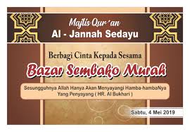 3.2 pemasukan kegiatan ini memperoleh dana dari : Rencana Kegiatan Bazar Sembako Murah Majlis Qur An Al Jannah Bundasholiha Com