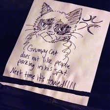 42 of the best windshield notes left for terrible drivers bored panda 42 of the best windshield notes left