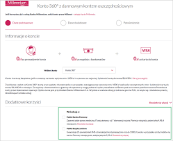 0 zł za krajowe przelewy. Konto 360 W Banku Millennium Test Totalmoney Pl Totalmoney Pl