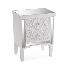 Table De Chevet Baroque Argentee Corfou Infos Et Dimensions Largeur 49 Cm Profondeur 32 5 Cm Hauteur 62 Cm Matier Furniture Nightstand Home Decor