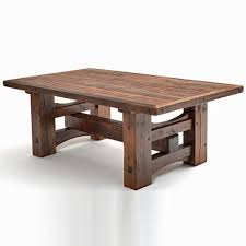 This barn wood table is handcrafted by barn wood has a appealing character that will give your kitchen or dining room a farmhouse look and bring a feel of history into your home. Stony Brook Reclaimed Barn Wood Laredo Dining Table