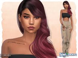 Скачать симка Aileen Sparks от starafanka для Симс 4