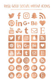 Rose gold alphabet in modern style for logo and branding design. Pin On Social Media