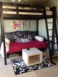 Elevate bunk bed sofa sleeper. Pin By Casey Kurtz On Pieces I Ve Rehabbed Recreated Sold Loft Bed With Couch Ikea Loft Bed Dorm Room Designs