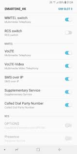 Toca el conmutador junto a enable volte (activar volte) para activar la función. Ims Settings Launcher Samsung Enable Volte Apps On Google Play