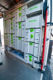 Mercedes Sprinter Kitchen Fitter Setup With Festool And More Kitchen Fitters Festool Van Racking