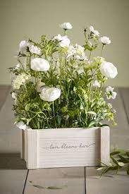 Buy 10 bundles artificial flowers outdoor fake flowers for home decoration, uv resistant faux plastic greenery shrubs plants for hanging garden porch window box décor in bulk wholesale, 5 colors: Buy Love Blooms Here Window Box From The Fitforhealth Online Shop