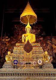 พระพ ทธเทวปฏ มากร พระอ โบสถว ดพระเชต พนว มลม งคลารามราชวรมหาว หาร กร งเทพฯ ปางสมาธ สำร ดลงร กป ดทอง พ ทธศ ลป แบบอย ธยา ใต ฐานช กช ช นท ๑ บรรจ พระ ในป 2021 พระพ ทธเจ า