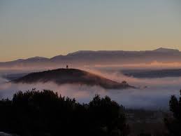 Sunrise In Provence Foggy Morning Sunrise Provence