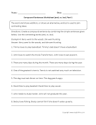 Pin On Compound Sentences