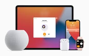 Listen to your home entertainment through the auxiliary input throughout your home. Apple Introduces Homepod Mini A Powerful Smart Speaker With Amazing Sound Apple