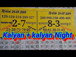 Kalyan Schemes Collection