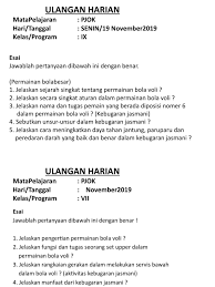 Check spelling or type a new query. Soal Ulangan Harian