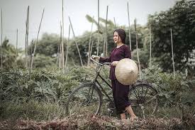 Xao xuyến vẻ đẹp của người con gái thôn quê | Báo Dân trí