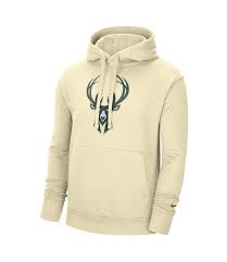 Milwaukee bucks majestic hoodie bucks sweatshirts bucks fleece. Nike Milwaukee Bucks Men S Essential Pullover Hoodie Cream Moda3
