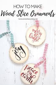 Download Easy Wood Slice Ornaments Kelly Leigh Creates