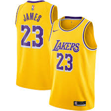 Get the best deal for lebron james los angeles lakers nba jerseys from the largest online selection at ebay.com. Men S Los Angeles Lakers Lebron James Nike Gold 2020 21 Swingman Jersey Icon Edition