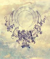 Moonintaurus The Moon In Taurus Recent Pencil Witchy Words Taurus Tattoos Bull Tattoos Moon Tattoo