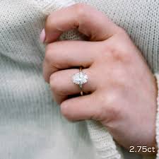 Maybe you would like to learn more about one of these? Oval Petite Four Prong Solitaire Custom Lab Diamond Engagement Ring
