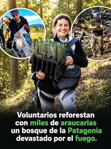 Restaurar | 🌲 Chubut plantará más de 100 mil árboles nativos en áreas afectadas por incendios