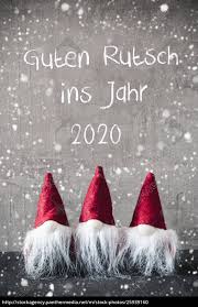 Wir wünschen einen guten rutsch ins neue jahr 2021. Red Gnomes Snowflakes Guten Rutsch Means Happy New Royalty Free Photo 25939160 Panthermedia Stock Agency