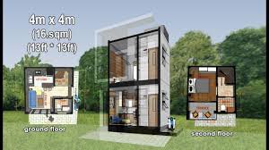Have a look at our builder plans and you will see, you no longer need to wonder how to build a tiny house. Never Too Small Tiny House Design 4x4 Meter 16 Sqm Cozy Simple Economical Youtube