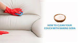 clean your couch with baking soda