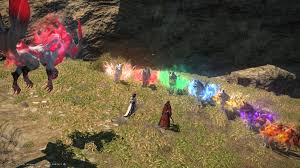 Perpetually enveloped in a divine glow, it is said to have been born when an ala mhigan war hound chanced to bathe in shinryu's light in the moment of the primal's birth. Mysterious On Twitter Ffxiv Kyuubi Wolf Kamuy Kamui Stormblood Finally Ps4share