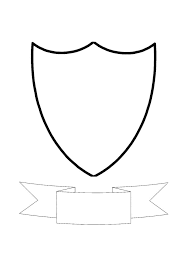 Atlantaauctionco Pertaining To Blank Shield Template Printable Digital Imagery Below