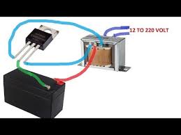 Inverter Devresi Cok Basit Tek Transistorlu 12 To 220 Volt Inverter Circuit Single Transistor Youtube Teknoloji Youtube Havya